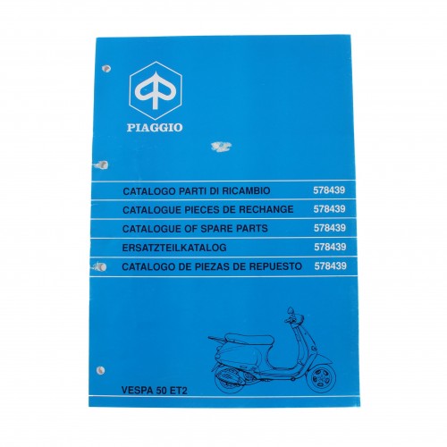 Catalogo parti di ricambio Piaggio...