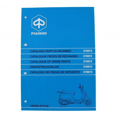 Catalogo parti di ricambio Piaggio...