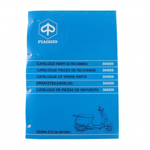 Catalogo parti di ricambio Piaggio...