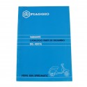 Variante catalogo parti di ricambio Piaggio Vespa 50N Speedmatic