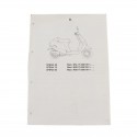 Catalogo parti di ricambio Piaggio Sfera 50 75 80