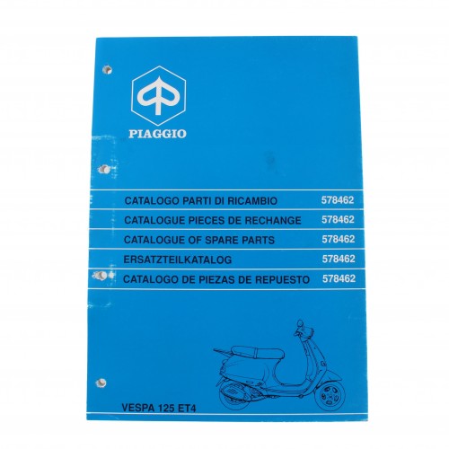 Catalogo parti di ricambio Piaggio...