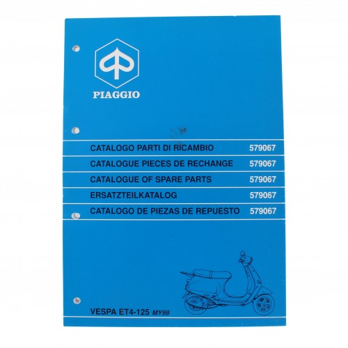 Catalogo parti di ricambio Piaggio...