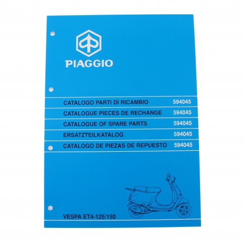 Catalogo parti di ricambio Piaggio...