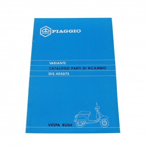 Catalogo parti di ricambio Piaggio...