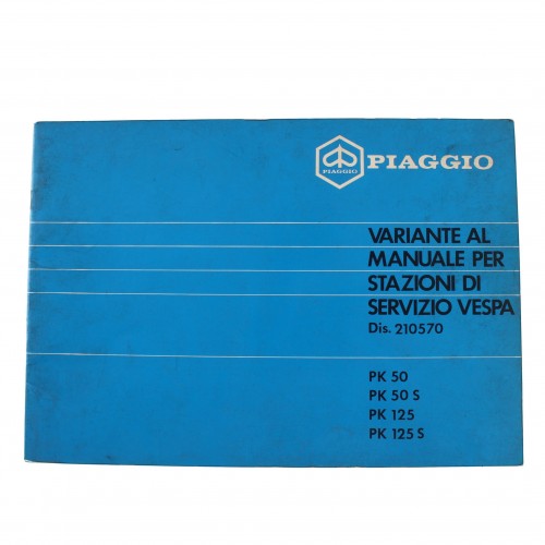 Variante manuale stazione di servizio...