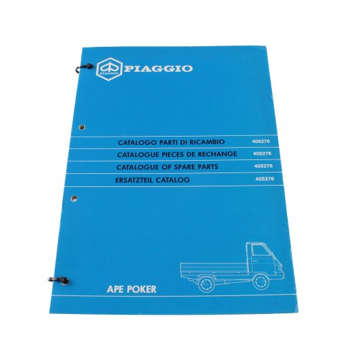 Catalogo parti di ricambio Piaggio...