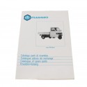 Catalogo parti di ricambio Piaggio Ape TM Diesel
