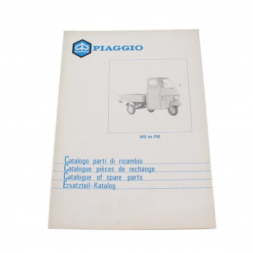Catalogo parti di ricambio Piaggio...