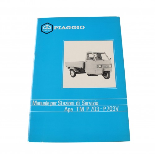 Manuale stazioni di servizio Piaggio...