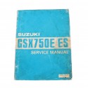 Manuale officina Suzuki GSX 750 E ES