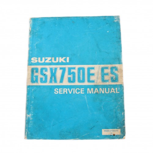 Manuale officina Suzuki GSX 750 E ES
