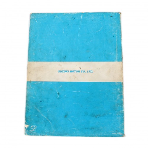 Manuale officina Suzuki GSX 750 E ES