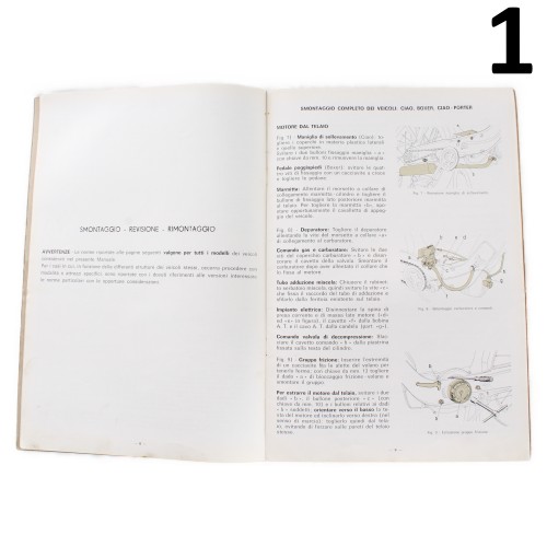 Manuale officina Piaggio Ciao C7 C9...