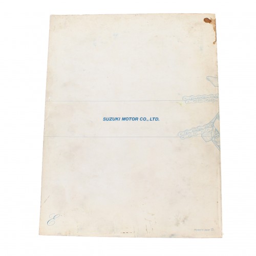 Dati di servizio moto Suzuki 2T e 4T...