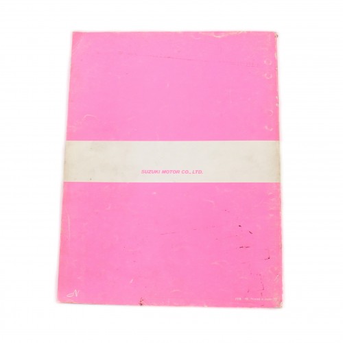 Manuale officina Suzuki GS 850 G 1979