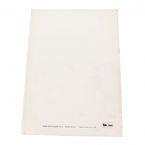 Variante manuale officina Moto Guzzi...