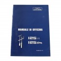 Manuale officina Moto Guzzi 125 TT e Custom