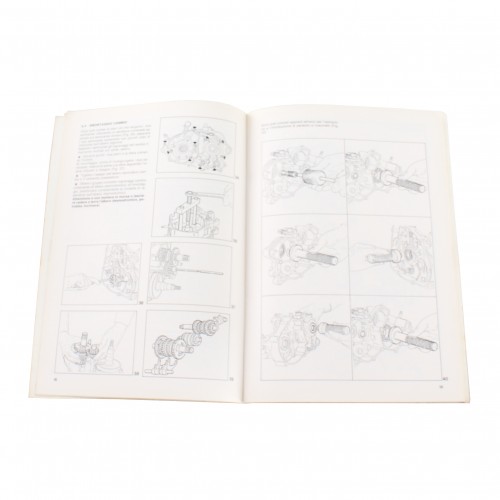 Manuale officina Moto Guzzi 125 TT e...