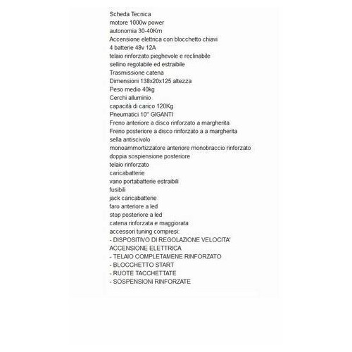 Monopattino elettrico Big Wheel con...