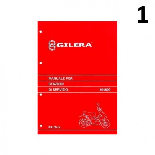 Manuale stazioni servizio Gilera ICE