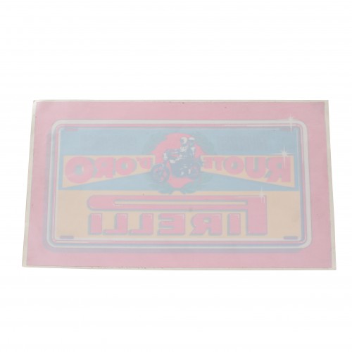 Vetrofania Pirelli Ruote d'Oro...