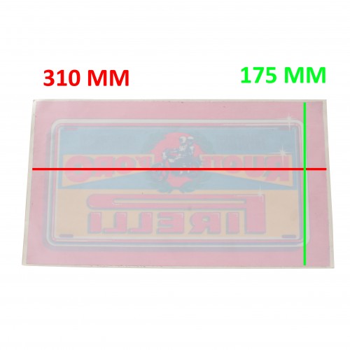 Vetrofania Pirelli Ruote d'Oro...