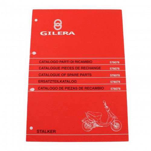 Catalogo parti di ricambio Gilera...