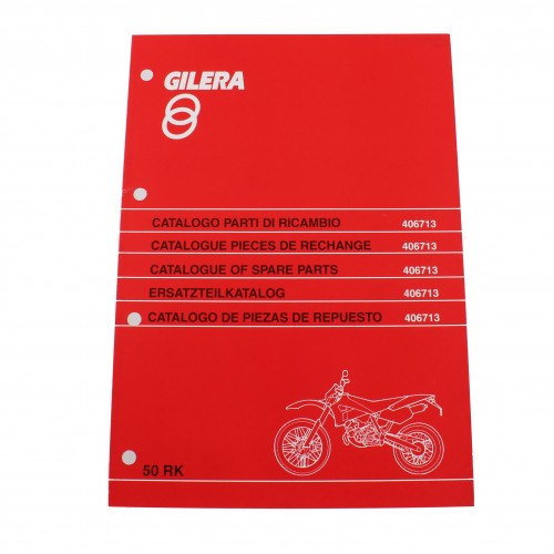 Catalogo partidi ricambio Gilera 50RK...