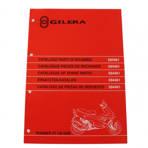 Catalogo parti di ricambio Gilera...