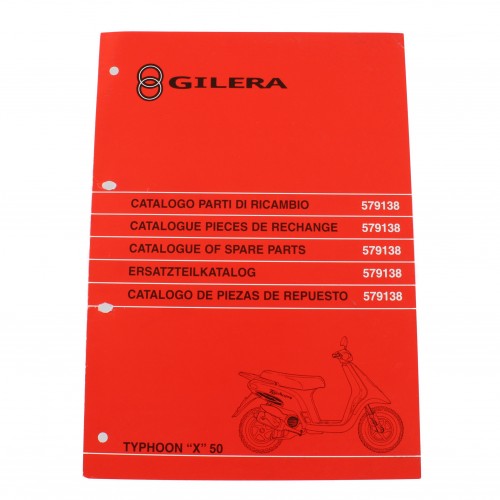 Catalogo parti di ricambio Gilera...