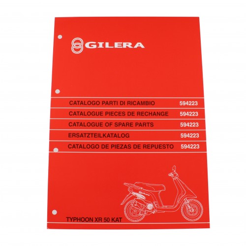 Catalogo  parti di ricambio Gilera...