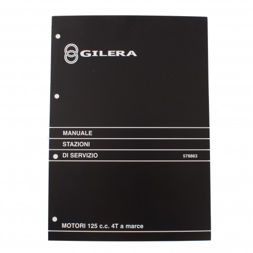 Manuale stazioni di servizio Gilera...