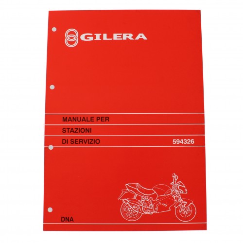 Manuale stazioni di servizio Gilera...