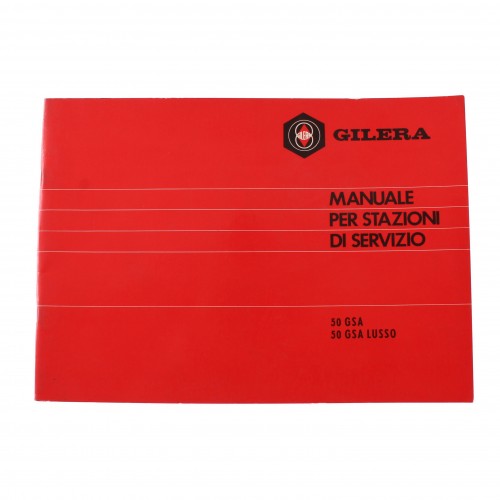 Manuale stazioni di servizo Gilera...