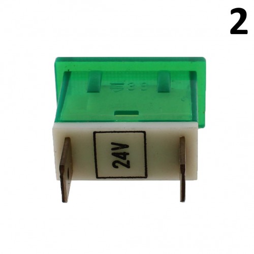 Spia 24 Volt rettangolare per...