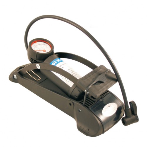 Pompa a pedale con manometro