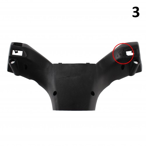 Coprimanubrio posteriore Gilera Stalker