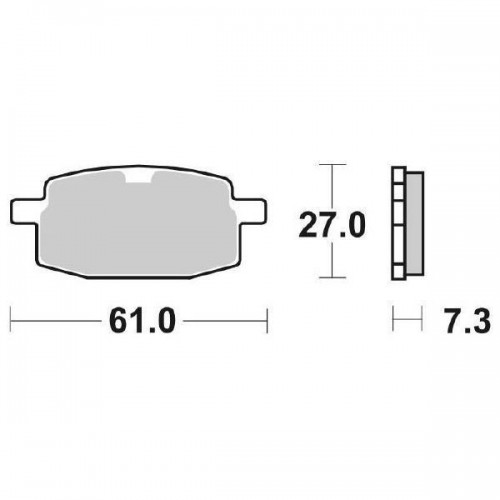 Pastiglie freno Benelli Garelli