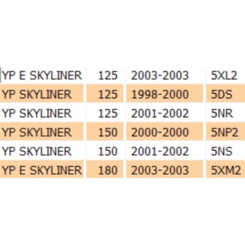 Sportello serbatoio benzina Yamaha...