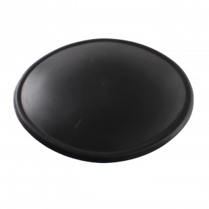 Portanumero ovale nero moto...