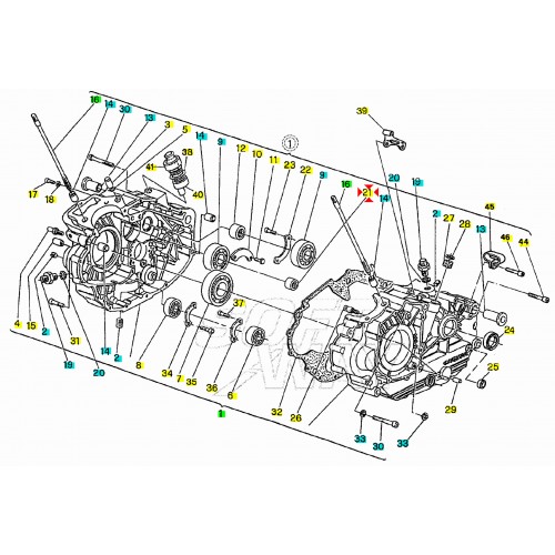Boccola Cagiva Mito Raptor Supercity...