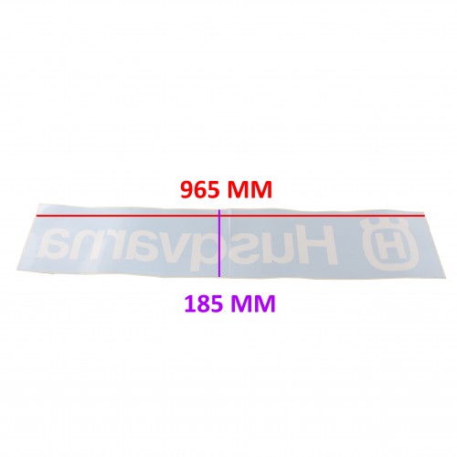 Adesivo vetrofania Husqvarna