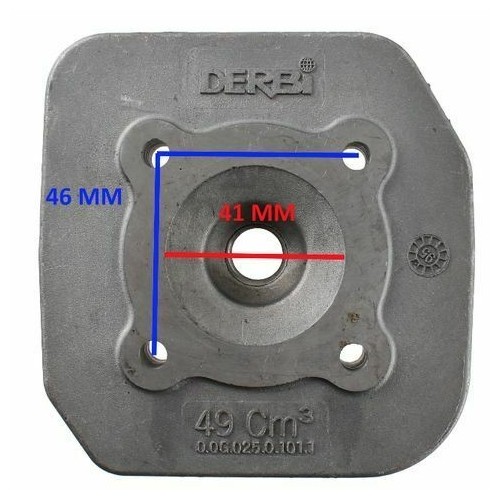 Testa cilindro Derbi Progress Ø 41 mm