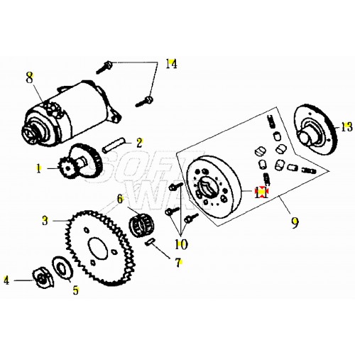 Scodellino portamolla Sym Fiddle...