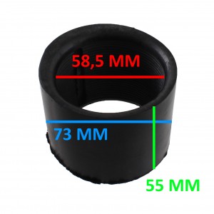 Boccola in gomma filettata... 2