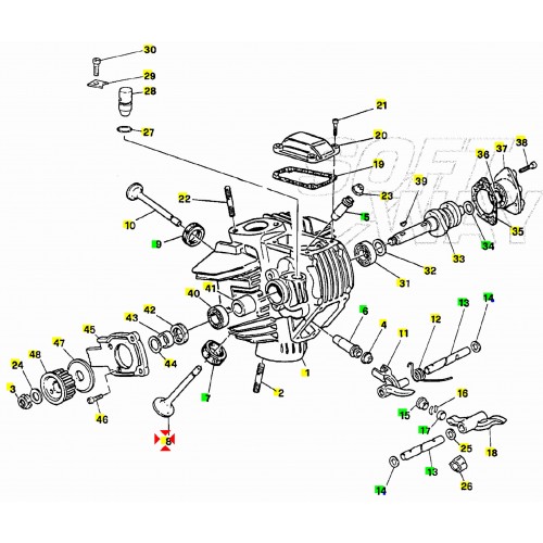 Valvola aspirazione Ducati Monster...