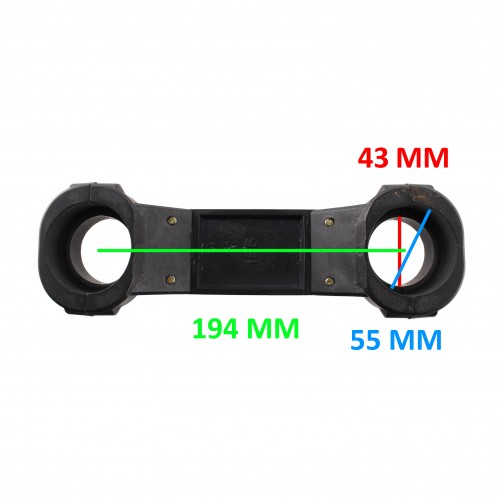 Piastra rinforzo Tarozzi steli 43 mm...