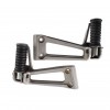 Coppia pedane poggiapiedi con staffa Yamaha TDR 125