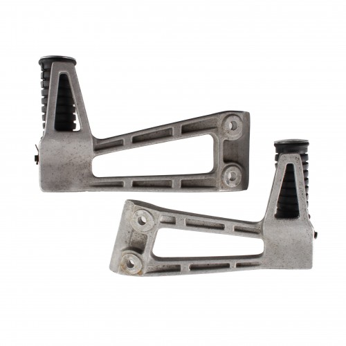 Coppia pedane poggiapiedi con staffa...